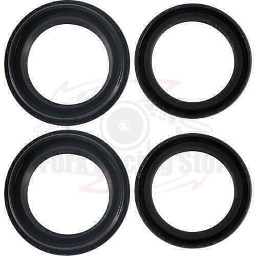 Fork Oil Seals 2PCS and Dust Seals 2 PCS Motorcycle ASSY KIT For Kawasaki VN400 Vulcan 1995-1998 1996 1997