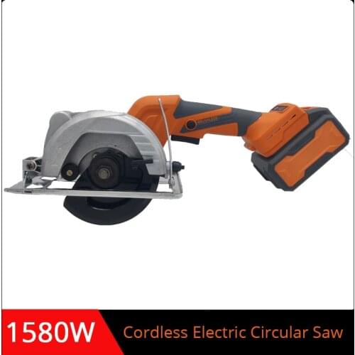 5inch Cordless Electric Mini Circular Saw Multifunctional Brushless Electric Saw DIY Power Tool For Cut Wood,PVC tube