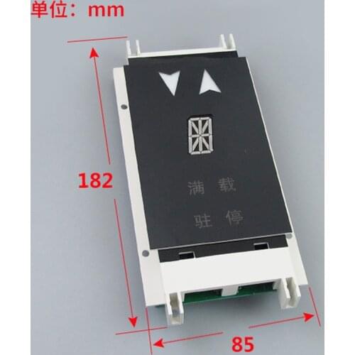 Elevator Display Board XAA23550B3, Single 8 elevator PCB