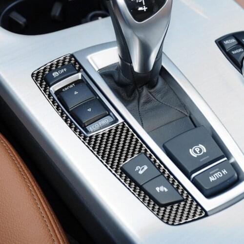It Is Suitable For BMW Gear (low Configuration) Double Buttons The Carbon Fiber F07 F10 F25 F26 (2009-2016) Left Hand Driving