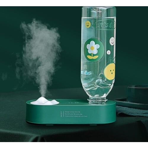 Aquarius humidifier mini wireless portable quiet home office water replenishing instrument Color Mist Atomization Humidifier
