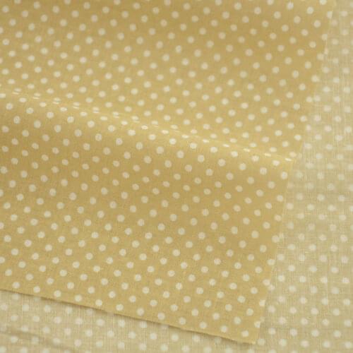 100% Cotton Fabrics Home Textile Cloth Sewing Tecido Tilda Light White Dot Style Tissue Fat Quarter Crafts Dolls Telas Patchwork