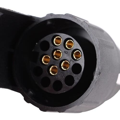12V Plastic Trailer Adapter Connector 7 Pin To 13 Pin Caravan Electrical Converter Adaptor Towbar Towing Socket