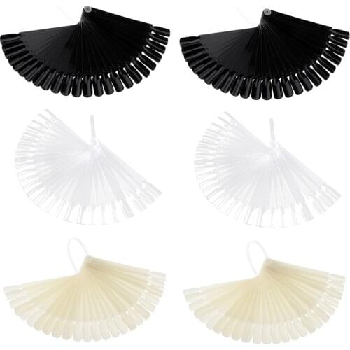 192 Pcs False Nail Sticks Board Polish Nail Polish Practical Display