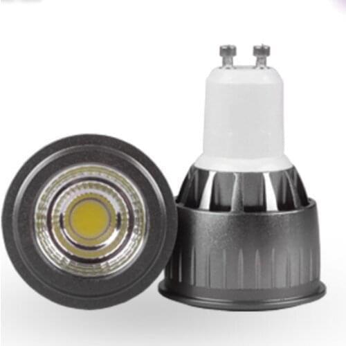 3W/5W/7W/9W GU10 COB LED Spotlight Bulbs Lamp spot lights Warm white/Cool white led cob lighting Free shipping