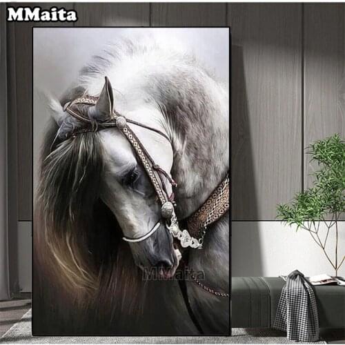 Diamond Embroidery Modern animal art, horse Picture Of Diamond Painting Full Square/ round drill Mosaic Cross Stitch Art GG5738