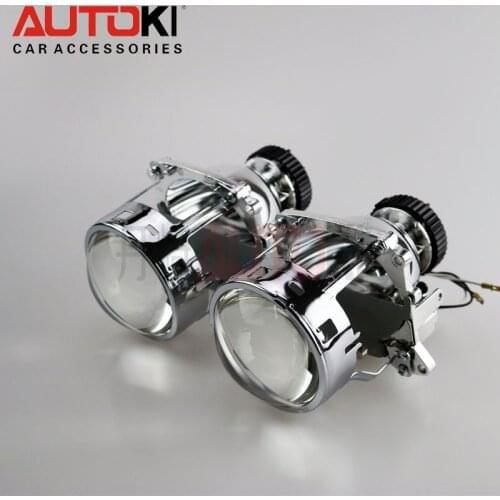 Free Shipping Autoki Bi-xenon Projector Lens D2S Replacement for E46 AL D2S for Audi A3 A4 BMW E46 E70 Mercedes