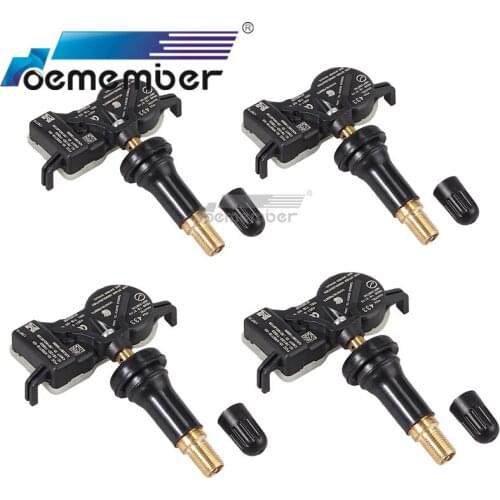 4pcs TPMS Tire Pressure Sensor 68313387AB For Dodge Dart Jeep Chrysler Pacifica 433MHz Tire Pressure Monitoring Sensor