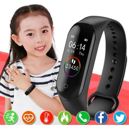 Smart Watch Kids Watches Children For Girls Boys Sport Bracelet Child Wristband wristband Fitness Tracker Smartwatch Waterproof