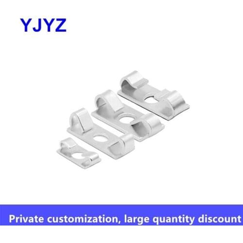 Elastic fastener 20/30/40 European standard aluminum profile accessories Aluminum frame assembly built-in link disc buckle