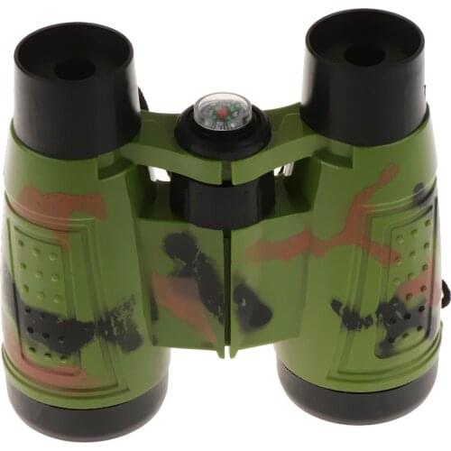 6x30 Binoculars Toy with Strap And Pretend Police Detective in