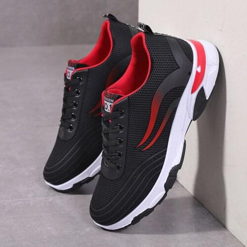 Fashion Mens Running Shoes Breathable Man Sports Sneakers Comfort Casual Walking Shoes Training Footwear Fitness Shoes