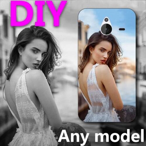 Custom DIY LOGO Design Print Photo Name Case For Nokia Lumia 640 XL 5.7" Back Cover Customized Printed Personal Cases