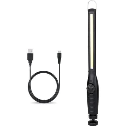 Portable 10W COB LED Flashlight LED Work Light Handheld Inspection lamp Garage light Magnetic Stand Hanging Torch Lamp lantern