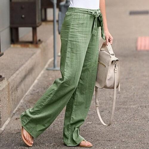 WENYUJH Women's Wide Trousers