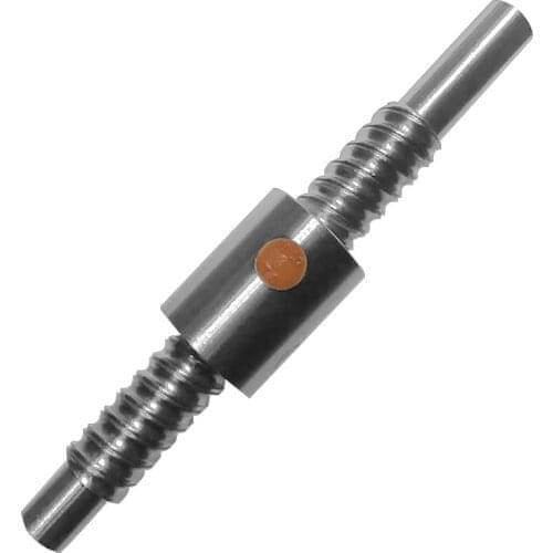 1PC Ball Screw diameter 12/16mm lead 4 SFU1204/1605/1610 Length1200-2550mm+Single Straight Nut End Processing cnc router Z axis