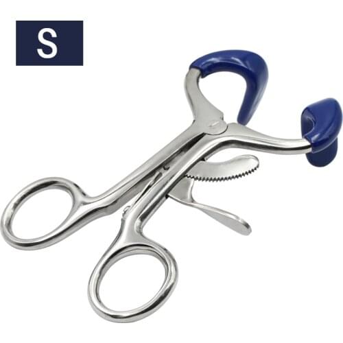 1Pc Stainless Steel Small Dental Orthodontic Forceps Open Mouth Pliers Mouth Retractor Molt Gag Surgical Medical Instruments