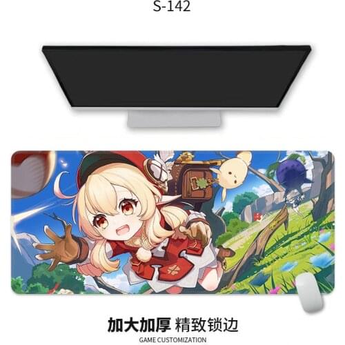 90x40cm mouse pad large HD printing cute cartoon character desk pad for teen girls for bedroom computer keyboard mouse game pad