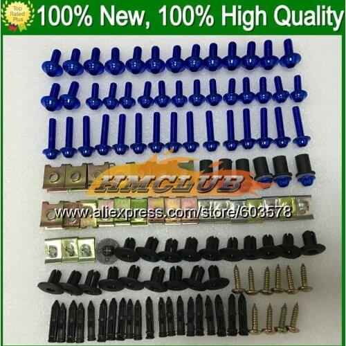 Fairing bolts full screw kit For HONDA NSR250R MC28 NSR 250R NSR250 R 1994 1995 1996 1997 1998 1999 CL102 Nuts bolt screws Nut