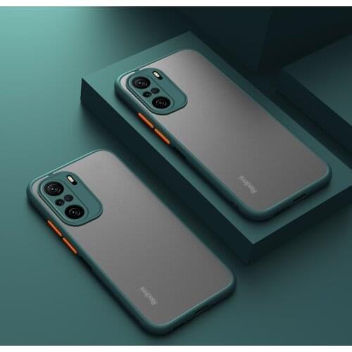 For Xiaomi POCO M3 Pro Case Hard Transparent Matte shockproof Protective Back Cover case for xiaomi POCO X3 NFC F2 Pro X2 M2 F3