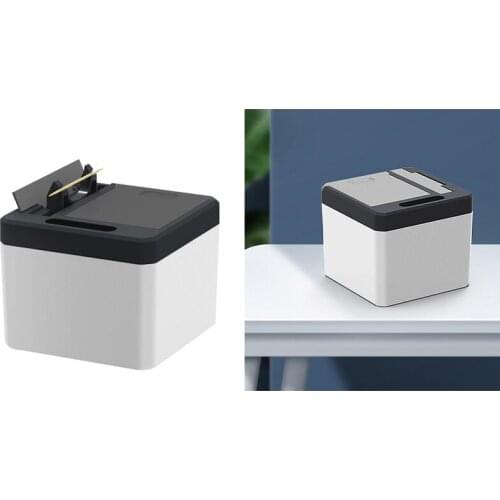 HOT-Electric Toothpick Holder Creative Intelligent Automatic Sensor Toothpick Storage Box Restaurant Family Smart Gadgets