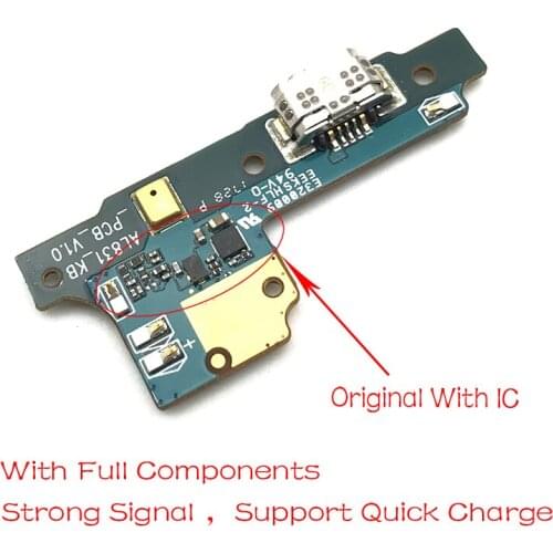 For Huawei Y6 2017 Dock Connector Micro USB Charger Charging Port Flex Cable Microphone Board