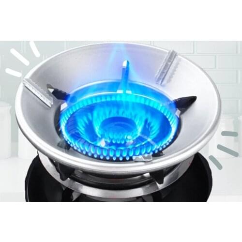 Energy Saving Windproof Universal Gas Stove Cover Windproof Round Disk Energy Saving Cover for Kitchen Accessories XR-Hot