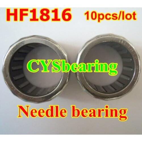 Lot of 10pcs 18X24X16mm HF1816 drawn cup needle roller bearing one way clutch 18mm shaft