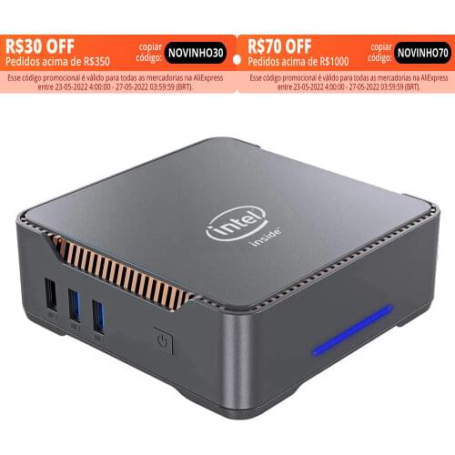 GK3V Mini PC Windows 10 Key Intel Gemini Lake J4125 8GB DDR4 128GB 256GB SSD PC Gamer 2.4G 5G WiFi 1000M LAN Mini Computador