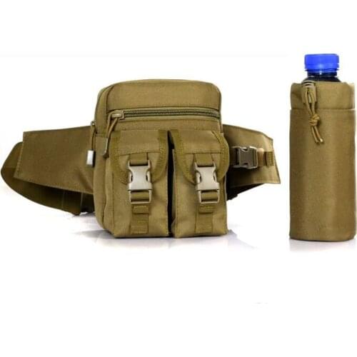 Multifunctional kettle pocket camouflage tactical pack small waterproof bag outdoor sports Riding mountaineering backpack