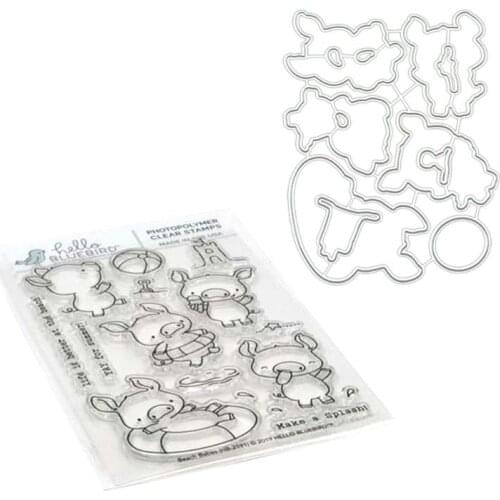 2021 New Swine Metal Cutting Dies Stencils for DIY Scrapbooking Album Paper Card Crafts Embossing