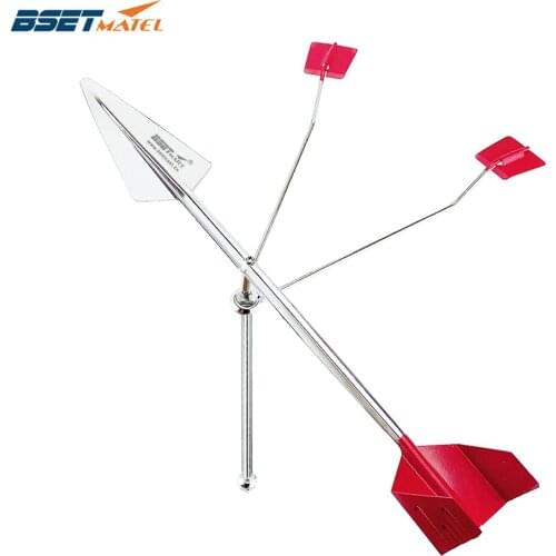 Stainless Steel 304 Wind Direction Indicator Wind Suspension Bearing with Sensitive Ball Bearing Marine Yacht Boat Sailing