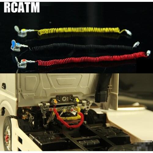 RC Model Decoration Oil Tubing Trachea Connection Line 1/14 Tamiya RC Tipper Truck Dump MAN ACTROS Hino Scania LESU DIY