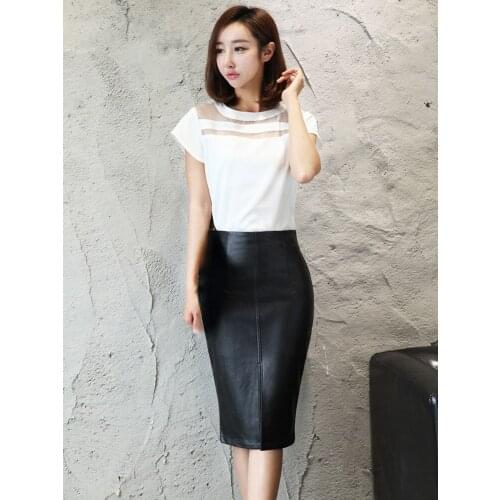 ROSYLION Slit Pencil Skirts