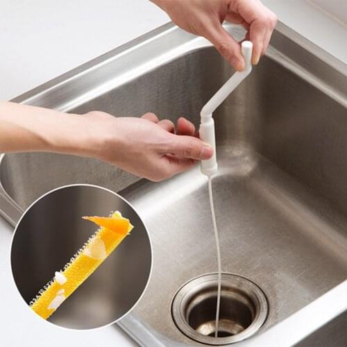Hand-operated sewer dredge pipe dredging tool household kitchen hair hair cleaner