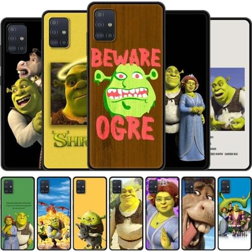 Phone Case For Samsung Galaxy A51 A71 A50 A21s A31 A10 A41 A20e A70 A30 A11 A40 A12 Silicon Cover Shrek