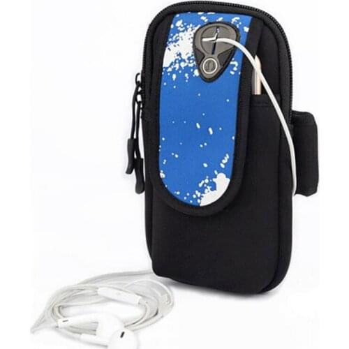 Sports Running Armband Bag Waterproof Outdoor Gym Arm Band Case Cover 6.5 Inch Mobile Phone Arm Bag for iPhone Samsung Huawei15