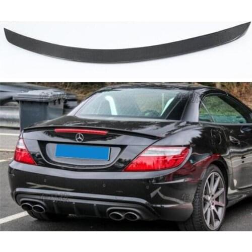 CARBON FIBER REAR TAIL WING TRUNK LIP SPOILER FOR Mercedes Benz SLK R171 R172 SLK200 SLK250 SLK300 SLK350 SLK55 2005-2019
