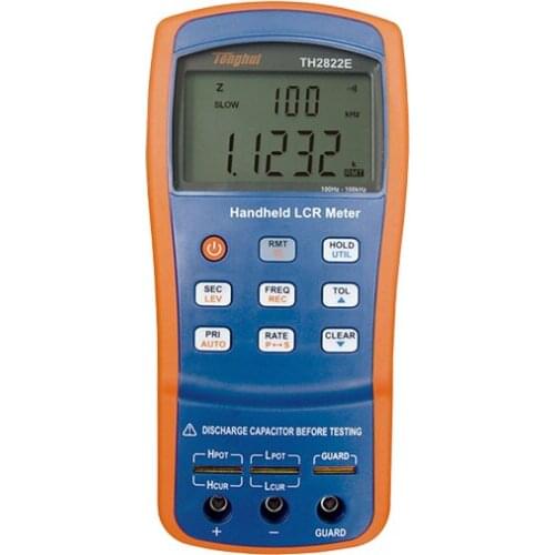TH2822E ESR Meter 100Hz-100kHz Digital LCR Bridge Capacitance Tester