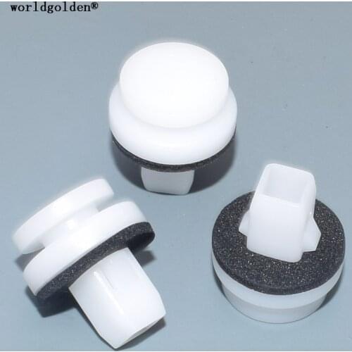 Worldgolden 100pcs auto fasteners Tail Light Trim Panel Retaining Clip for Ford W713579-S300