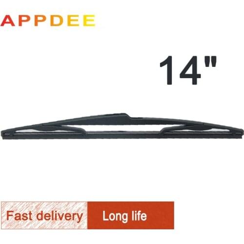 APPDEE Wiper 14" Rear Wiper Blade For Citroen C3 -01 2002-2009 Windshield Windscreen Rear Window