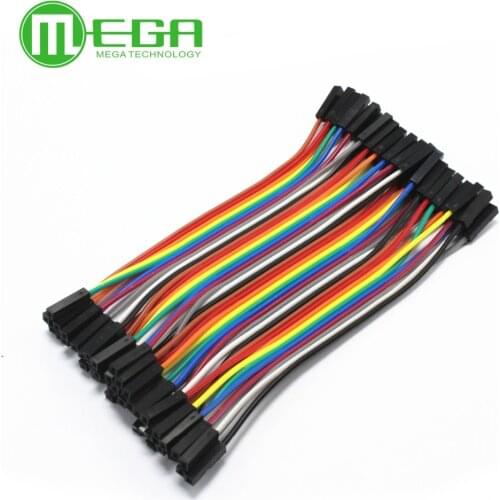 40pin 10cm 2.54mm 1pin Female to Female jumper wire Dupont cable