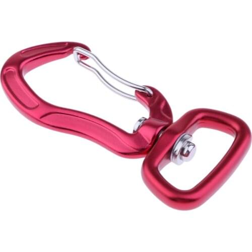 Outdoor Camping Hiking Hanging Keychain Keyring Aviation Aluminum Carabiner Camping Accessories