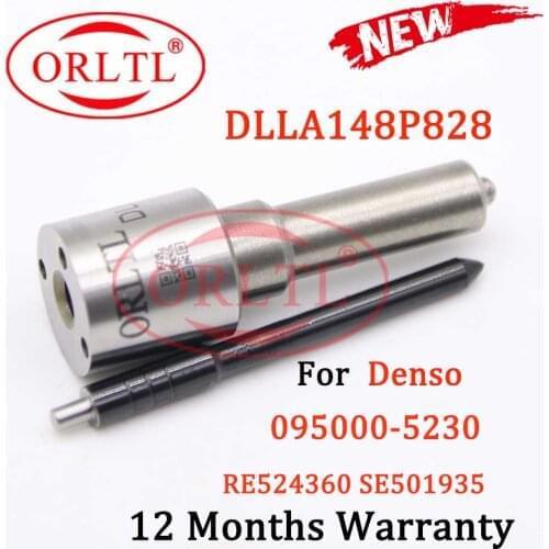 DLLA148P828 Common Rail Diesel Injector Nozzle DLLA 148 P 828 Injector Sprayer for DENSO Sprayer 095000-5230 RE524360 SE501935