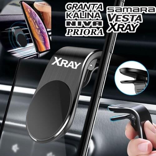 For LADA Xray X ray 2015 - 2021 car accessories Magnetic Phone Holder in Car Smartphone Stand Clip for Mount Car