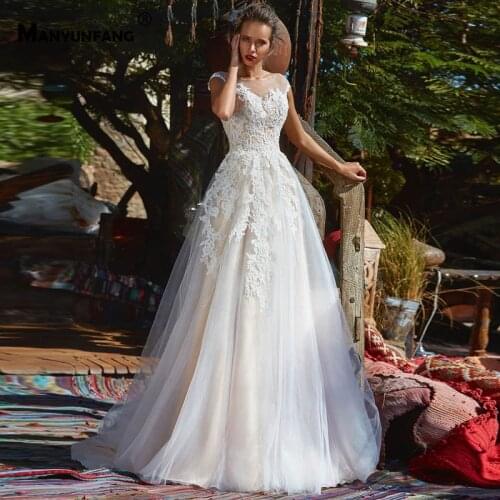 MANYUNFANG Wedding And Evening Dresses