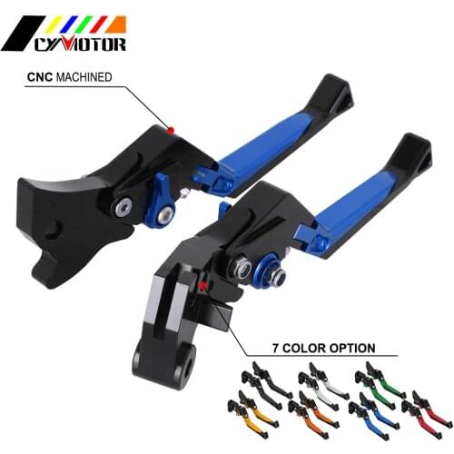 Motorcycle CNC Foldable Handle Adjustable Brake Clutch Lever For YAMAHA R15 FZ-16 FZ-S 150 FZ1501l FZS 600 FAZER 1998-2015 2016