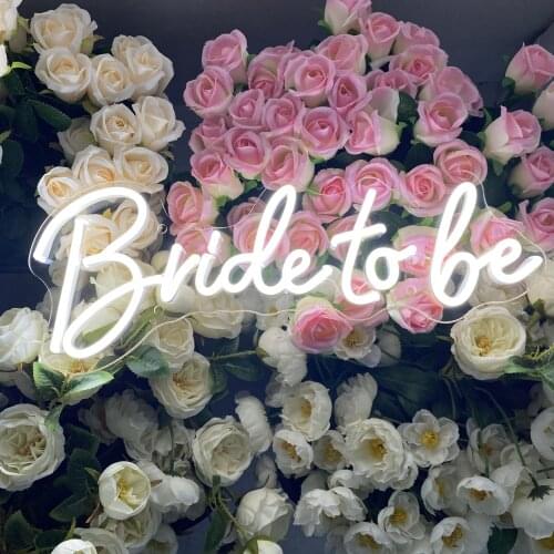 Bride to be Wedding Neon Sign Handmade Custom LED Neon Sign,Wedding Light Sign,Neon LED Sign,Neon Lights Custom Neon