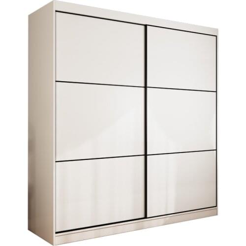 Wardrobe sliding door sliding door home bedroom whole cabinet modern minimalist wardrobe