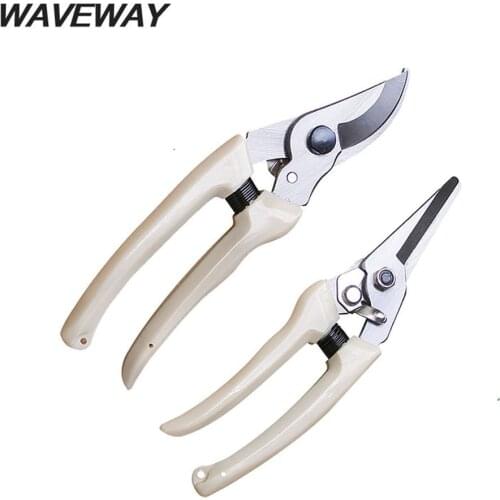 Stainless Steel Garden Scissors Grafting Tool Fruit Tree Pruning Shears Bonsai Pruners Garden Shears Gardening Secateurs Scissor